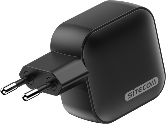 Sitecom 70 W GaN Power Delivery Support de Charge Mural logo