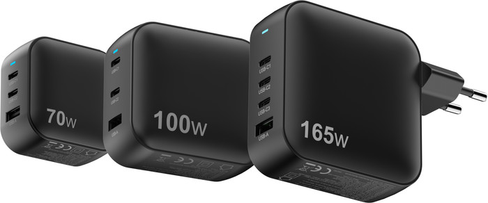 Sitecom 165W GaN Power Delivery Wandoplader visual leverancier