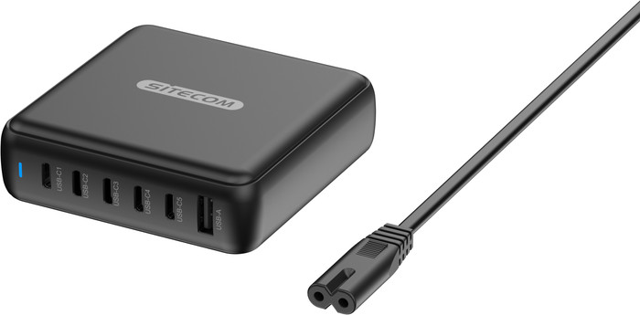 Sitecom 200W GaN Power Delivery Desktop oplader Main Image