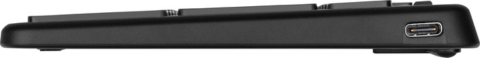 BlueBuilt 24 inch Full HD + BlueBuilt Draadloos USB Toetsenbord QWERTY rechterkant