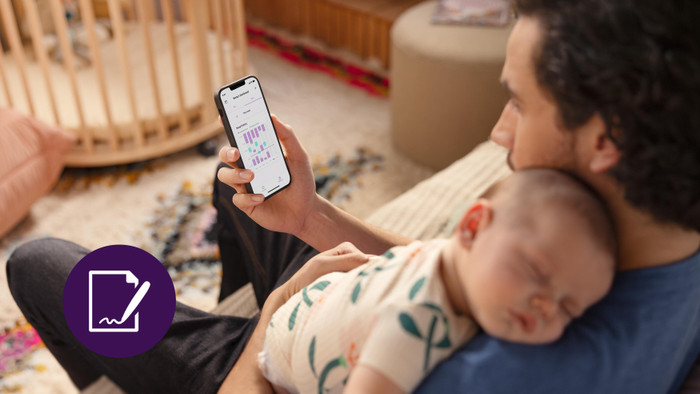 Philips Avent Premium Connected SCD971/26 product in gebruik