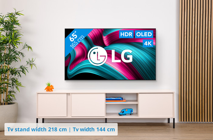 LG 65 inches OLED evo G54 4K (2025) visual Coolblue 1