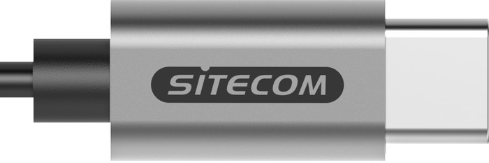 Sitecom USB-C to 3.5mm Jack Adapter Aluminum detail