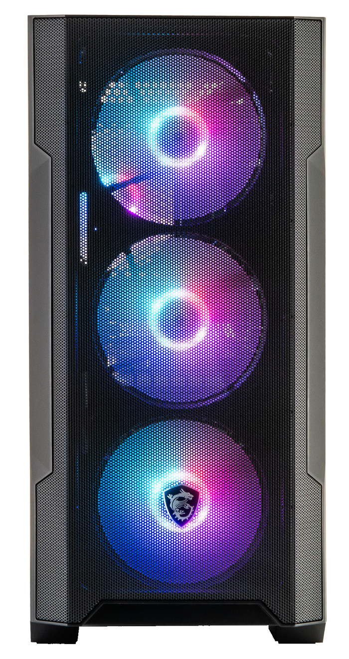 POWERED BY MSI Velocity 2.0 front