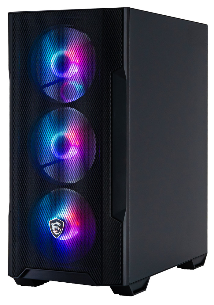 POWERED BY MSI Velocity 2.0 left side