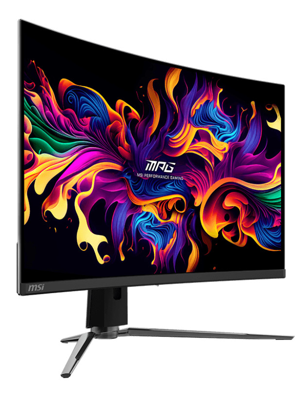 MSI MPG 321CURX QD-OLED avant