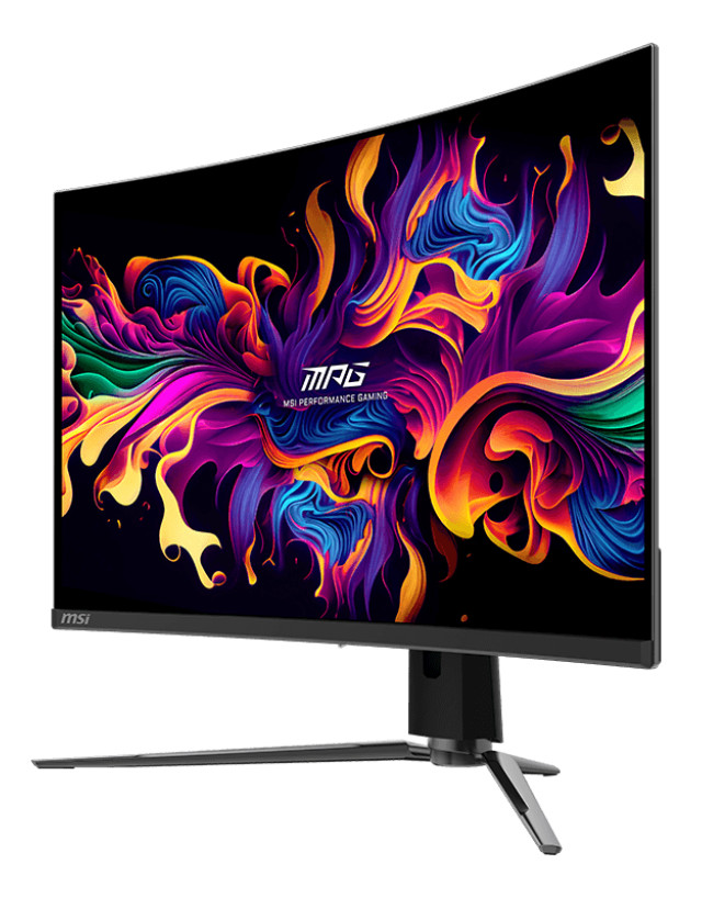 MSI MPG 321CURX QD-OLED avant