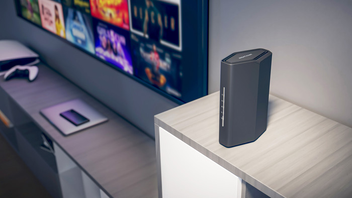 Netgear Nighthawk RS100 product in gebruik