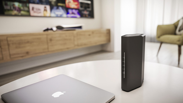 Netgear Nighthawk RS100 product in gebruik