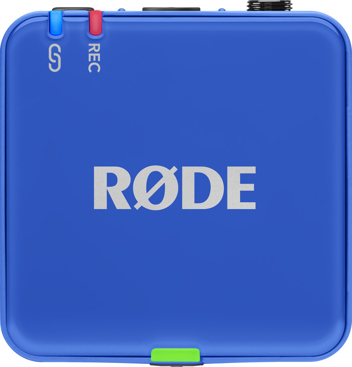 Rode Wireless GO Gen 3 Blauw voorkant