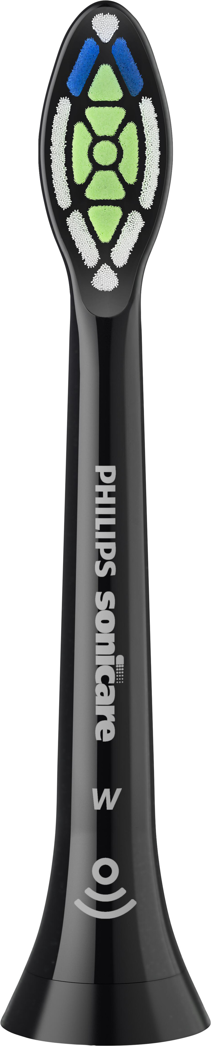 Philips Sonicare Optimal White HX6064/88 Zwart (4 stuks) voorkant