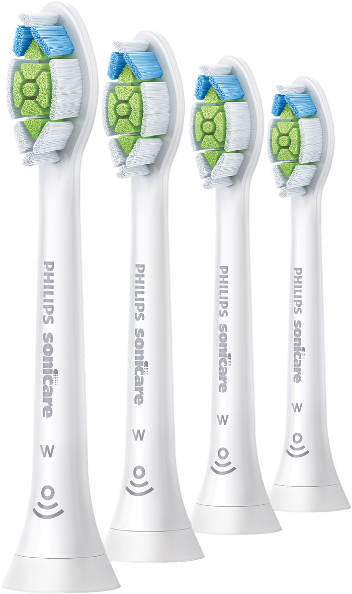 Philips Sonicare Optimal White HX6064/87 Wit (4 stuks) voorkant