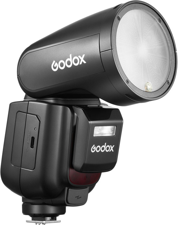 Godox Speedlite V1Pro Nikon linkerkant