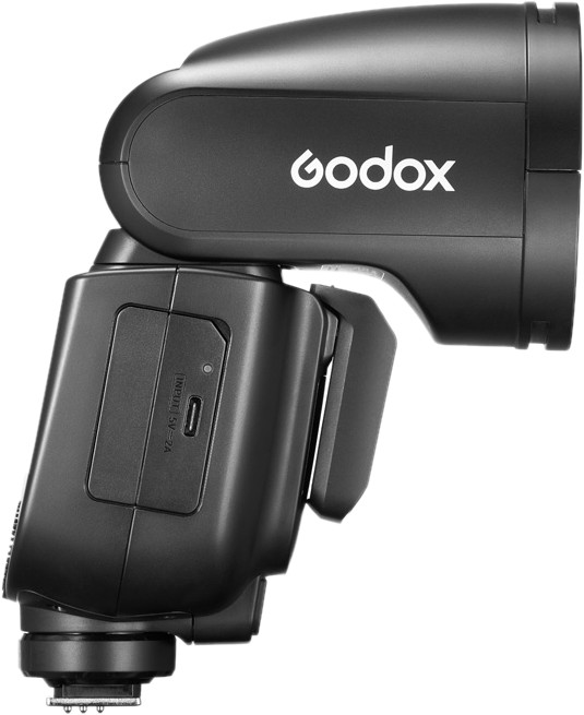 Godox Speedlite V1Pro Nikon linkerkant