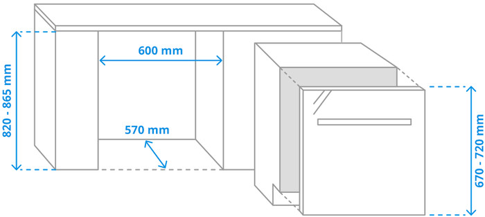 Samsung DW60CG880B00ET visuel Coolblue 1