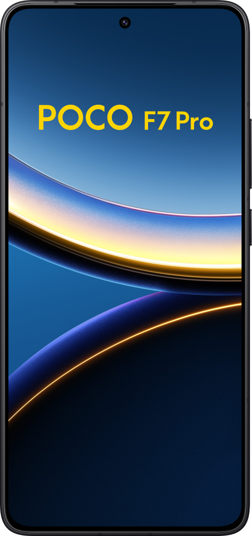 POCO F7 Pro 256GB Zwart 5G voorkant