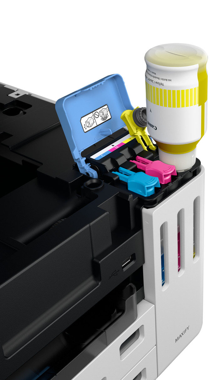 Canon MAXIFY GX6150 + 1 set extra inkt detail
