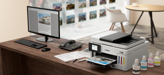 Canon MAXIFY GX6150 + 1 set extra inkt visual leverancier
