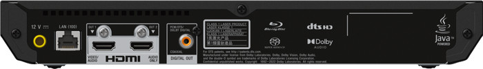 Sony UBP-X700K Zwart achterkant