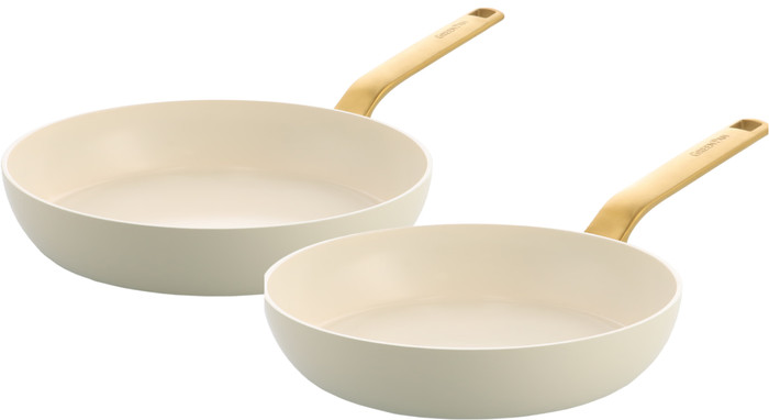 Greenpan Evolution Bratpfannenset 24 + 28 cm Cream White Main Image