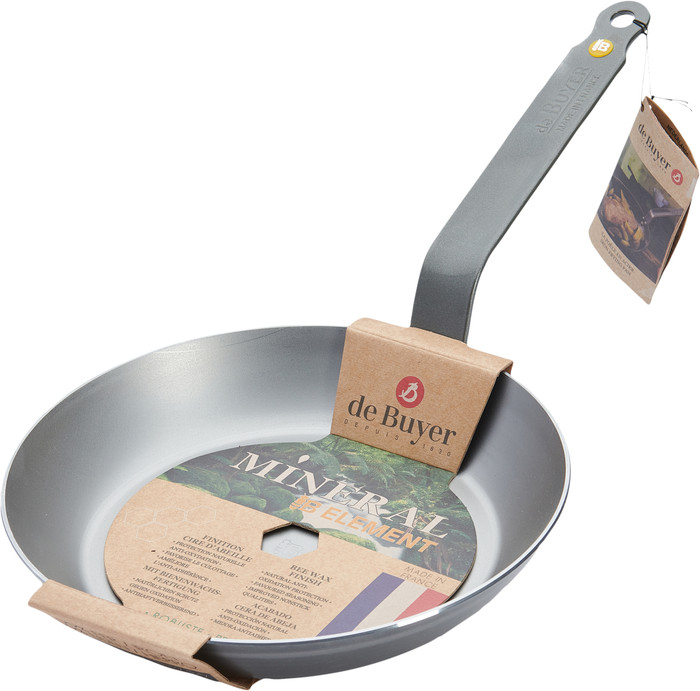 De Buyer Mineral B Frying Pan 24cm packaging