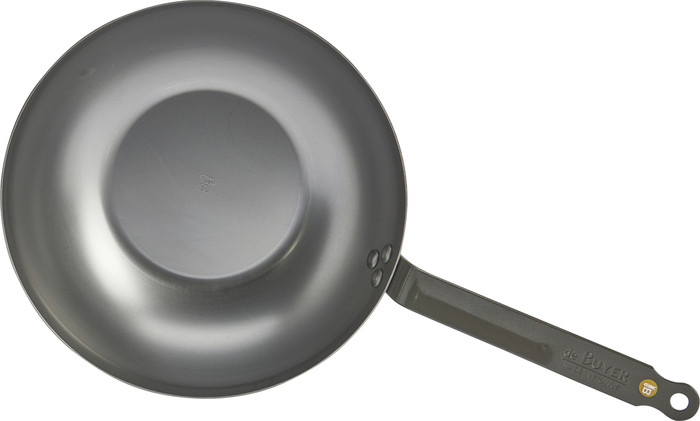 De Buyer Mineral B Wok 28cm top