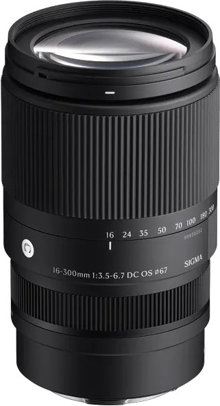 Sigma 16-300mm f/3.5-6.7 DC OS Contemporary Sony E-Mount oberseite