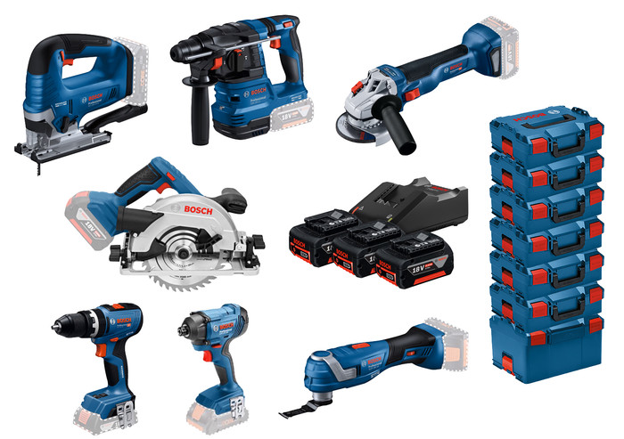 Bosch Professional 7-piece Combi Set Main Image