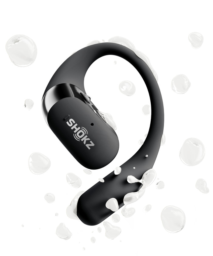 Shokz OpenFit 2 Zwart detail