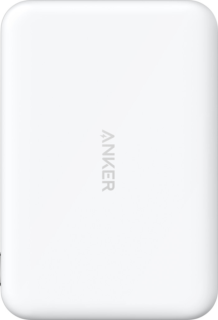 Anker MagGo Powerbank met Snelladen 10.000 mAh Wit bovenkant