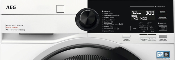 AEG LWR9506BN4 AbsoluteCare - 10/6 kg détail