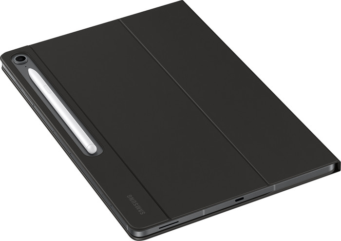 Samsung Galaxy Tab S10 FE Plus 13,1 inch 128GB Wifi Zilver + Toetsenbord Hoes QWERTY achterkant