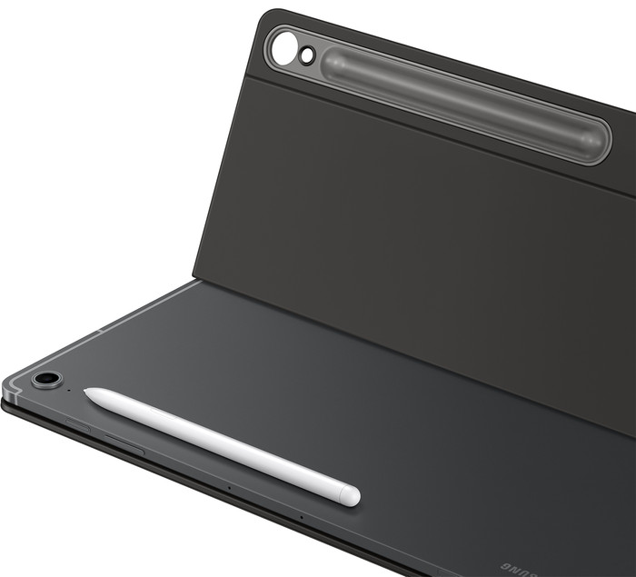 Samsung Galaxy Tab S10 FE Plus 13,1 inch 128GB Wifi Zilver + Toetsenbord Hoes QWERTY detail