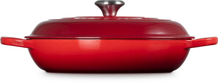 Le Creuset Signature Campagnard Cocotte 30 cm Cerise avant