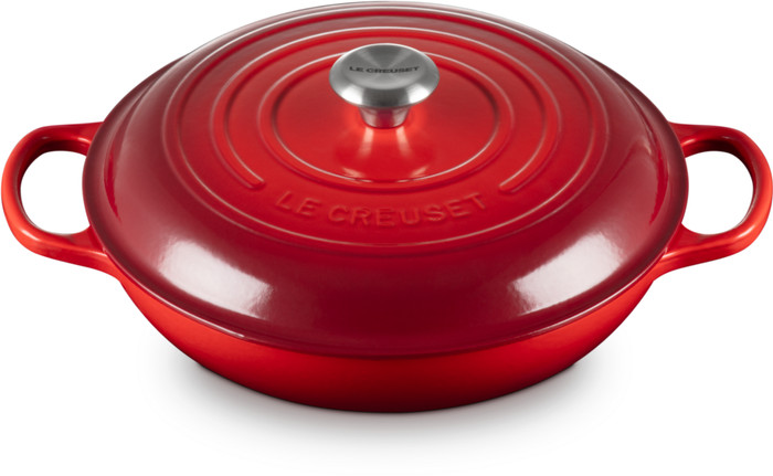 Le Creuset Signature Campagnard Cocotte 30 cm Cerise avant