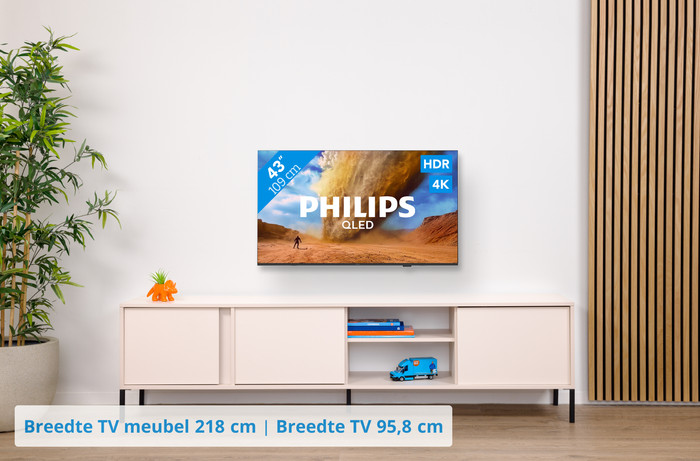 Philips 43" PUS7800 QLED 4K (2025) visual Coolblue 1
