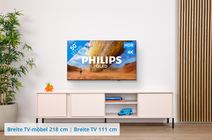 Philips 50 Zoll PUS7800 QLED 4K (2025) visuelles Coolblue 1