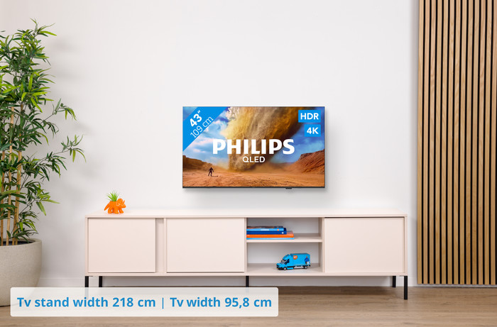 Philips 43 inches PUS7800 QLED 4K (2025) + Philips TAB5109 visual Coolblue 1