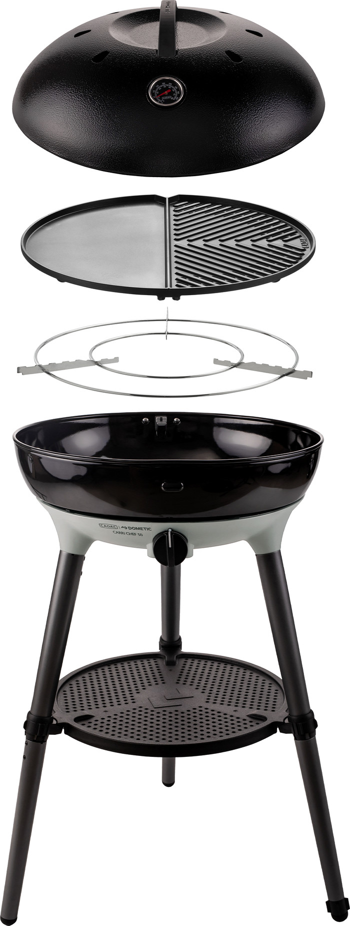 CADAC Carri Chef 50 BBQ / Paella Pan inside