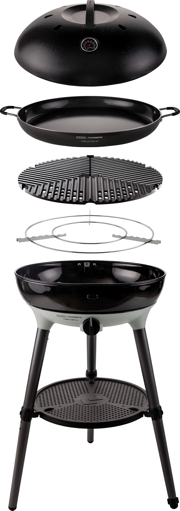 Cadac Carri Chef 50 BBQ / Paella Pan binnenkant