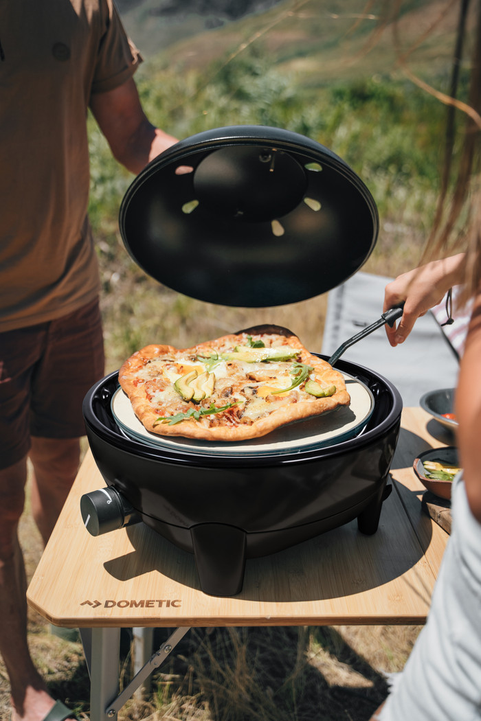 Cadac Glamp Chef 40 product in gebruik