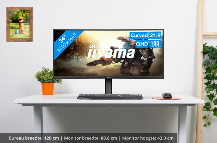 Iiyama G-Master GCB3484WQSU-B1 visual Coolblue 1