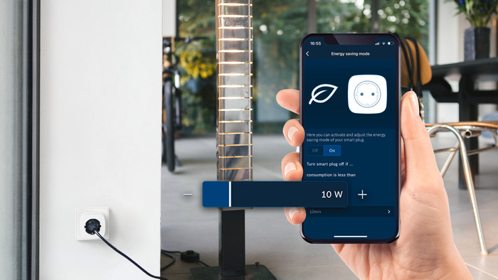 Bosch Smart Plug Compact product in gebruik