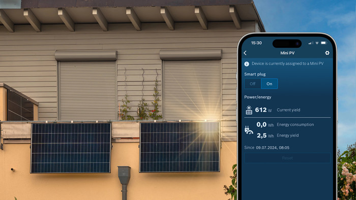 Bosch Smart Plug Compact product in gebruik