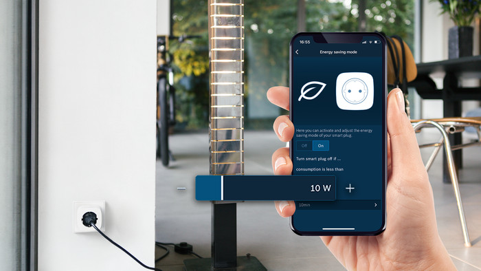 Bosch Smart Plug Compact product in gebruik