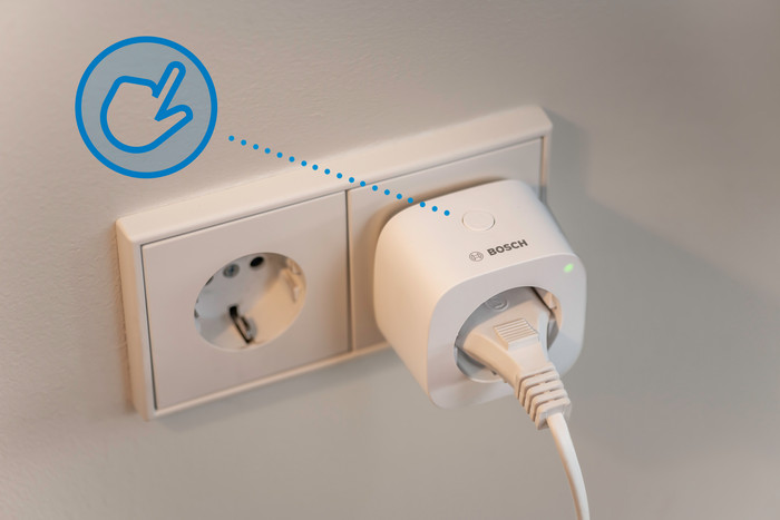 Bosch Smart Plug Compact product in gebruik