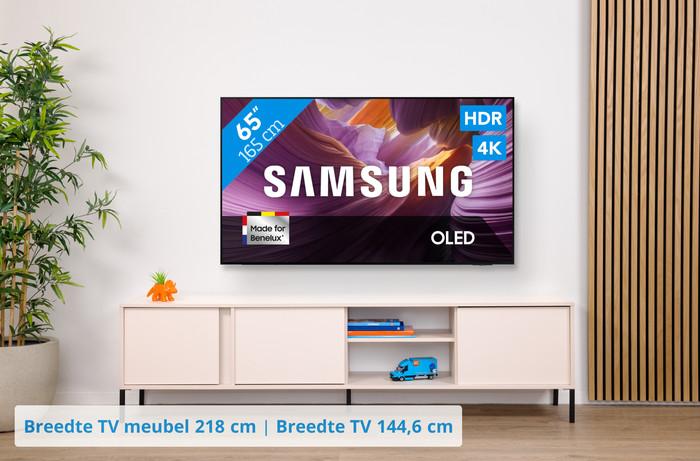 Samsung 65" OLED S85F 4K (2025) visual Coolblue 1