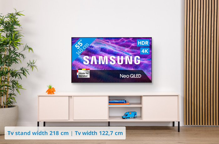 Samsung 55 inches Neo QLED QN82F 4K (2025) visual Coolblue 1