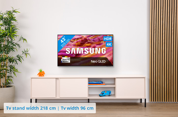 Samsung 43 inches Neo QLED QN90F 4K (2025) visual Coolblue 1