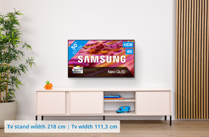 Samsung 50 inches Neo QLED QN90F 4K (2025) + Samsung HW-Q600F (2025) visual Coolblue 1